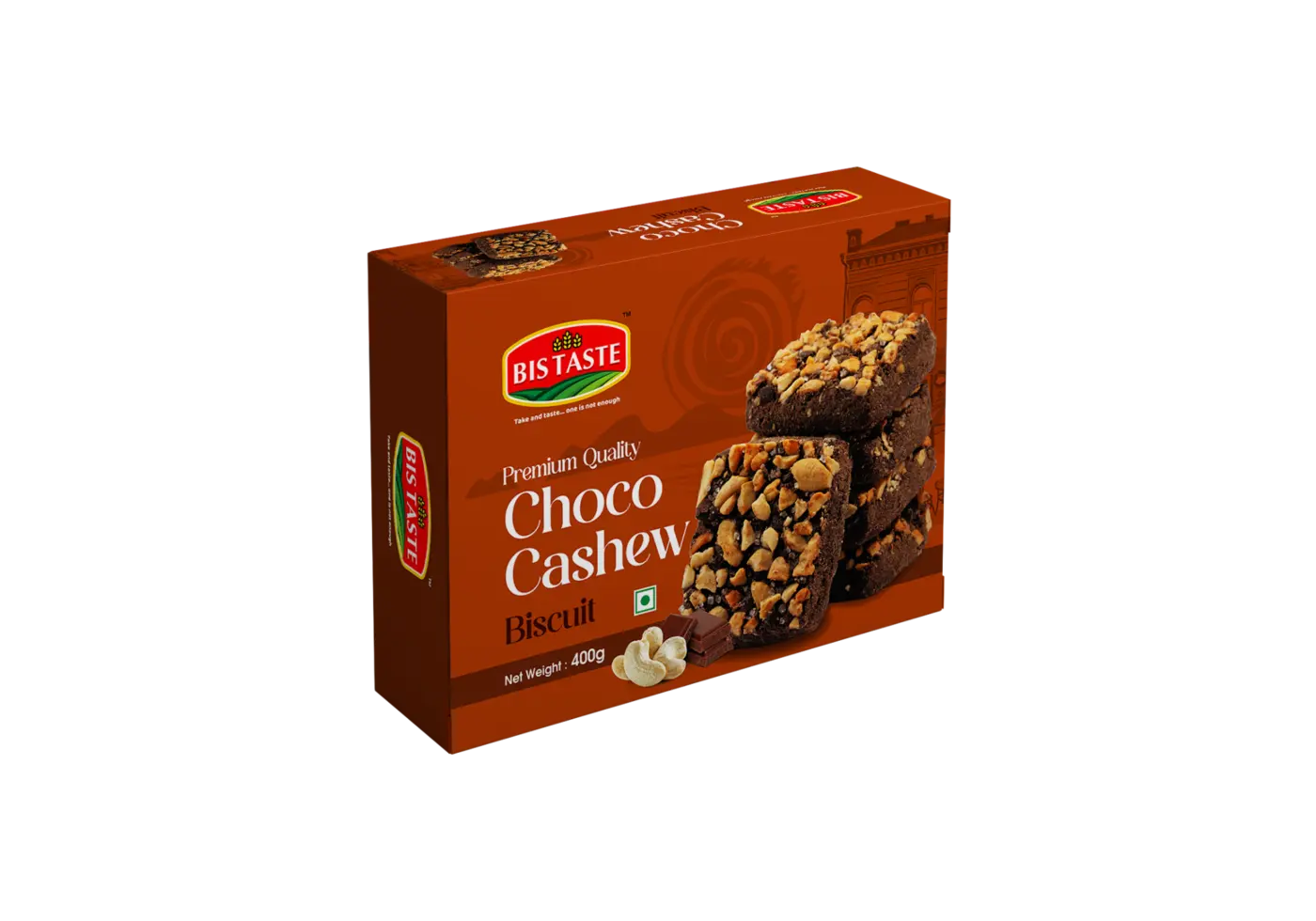 Choco Cashew Biscuit pack