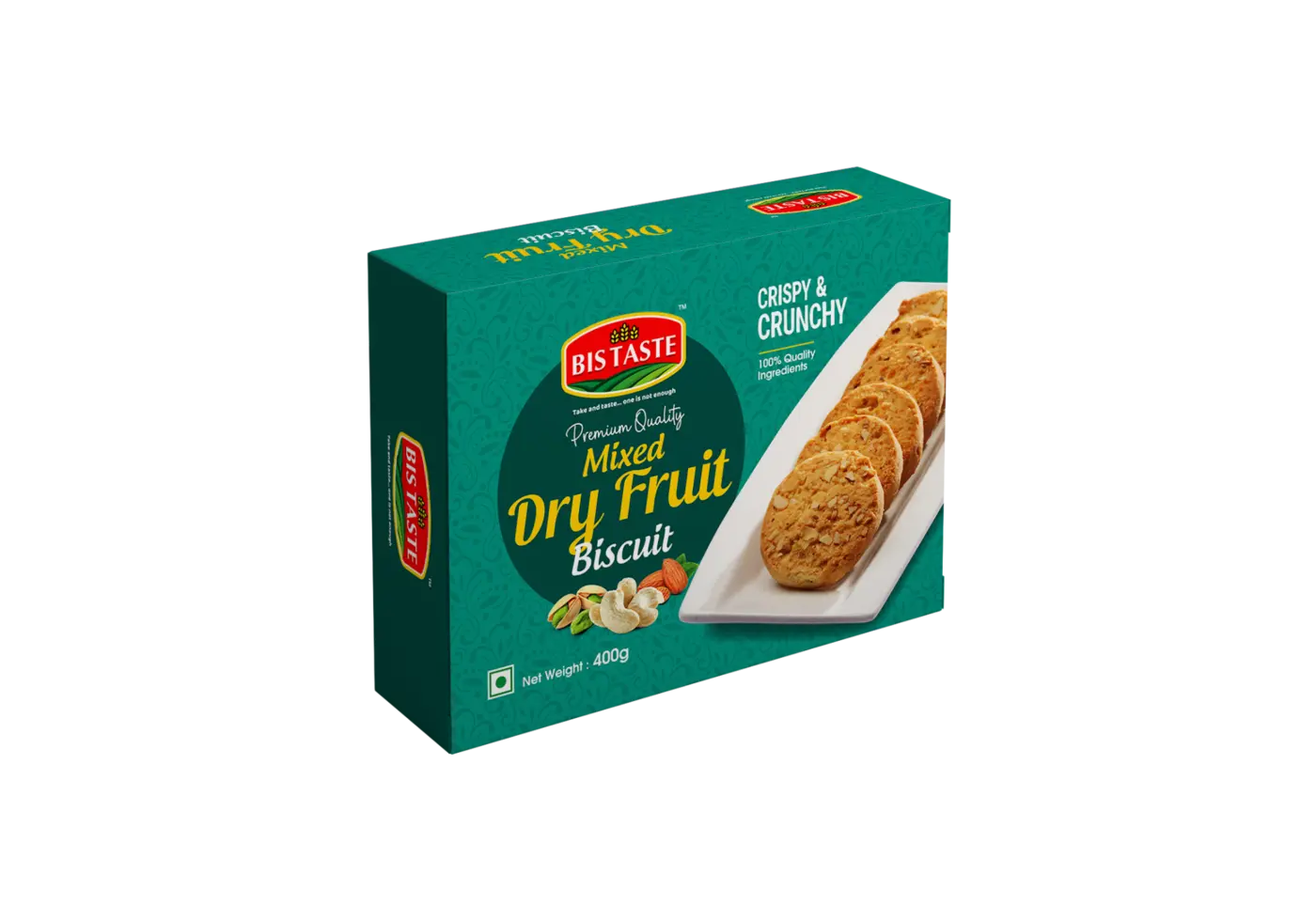 Mixed Dry Fruit Biscuit pack