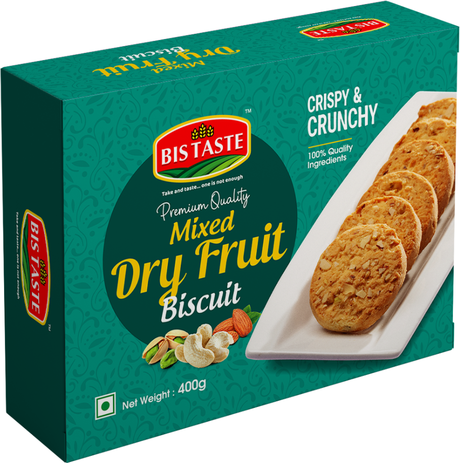 Mixed Dry Fruit Biscuit pack